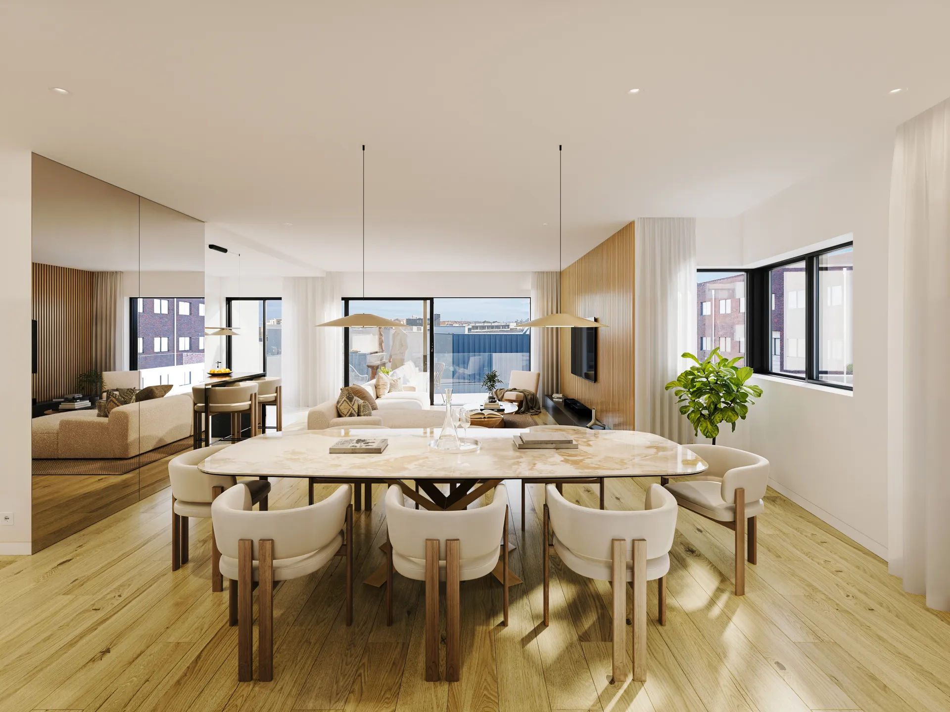Sala e jantar